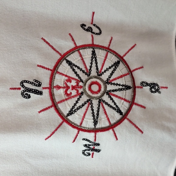 Blast Nautical Themed Zip Neck Pull-over - Picture 6 of 9